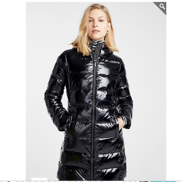 Michael Kors Shiny Black Puffer - Picture 4 of 5